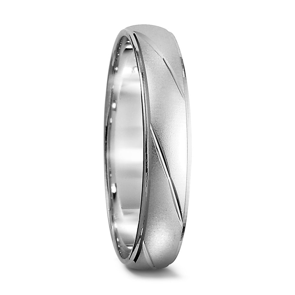 Wedding Ring Silver Rhodium plated