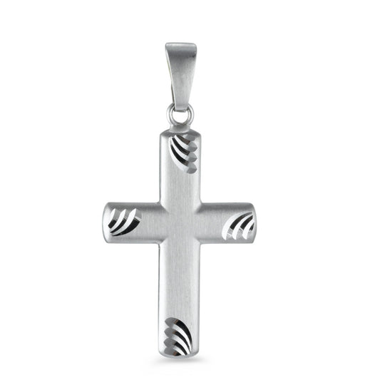 Pendant 18k White Gold Cross