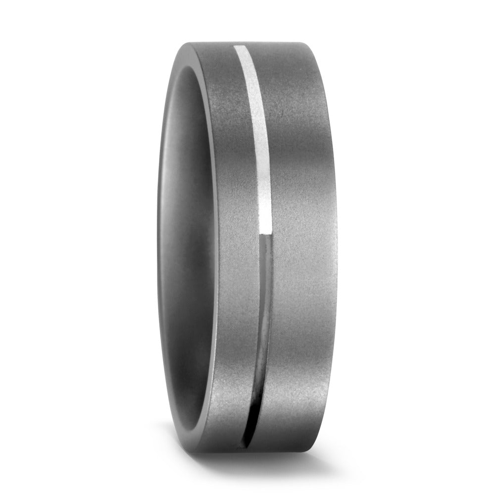 Wedding Ring Titanium, Silver