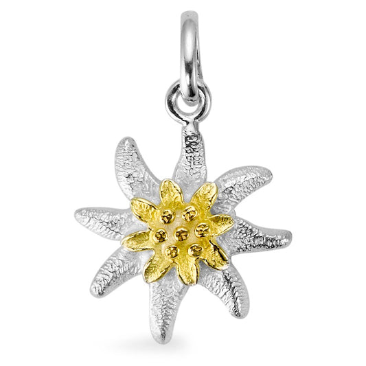 Pendant Silver Edelweiss Ø16 mm