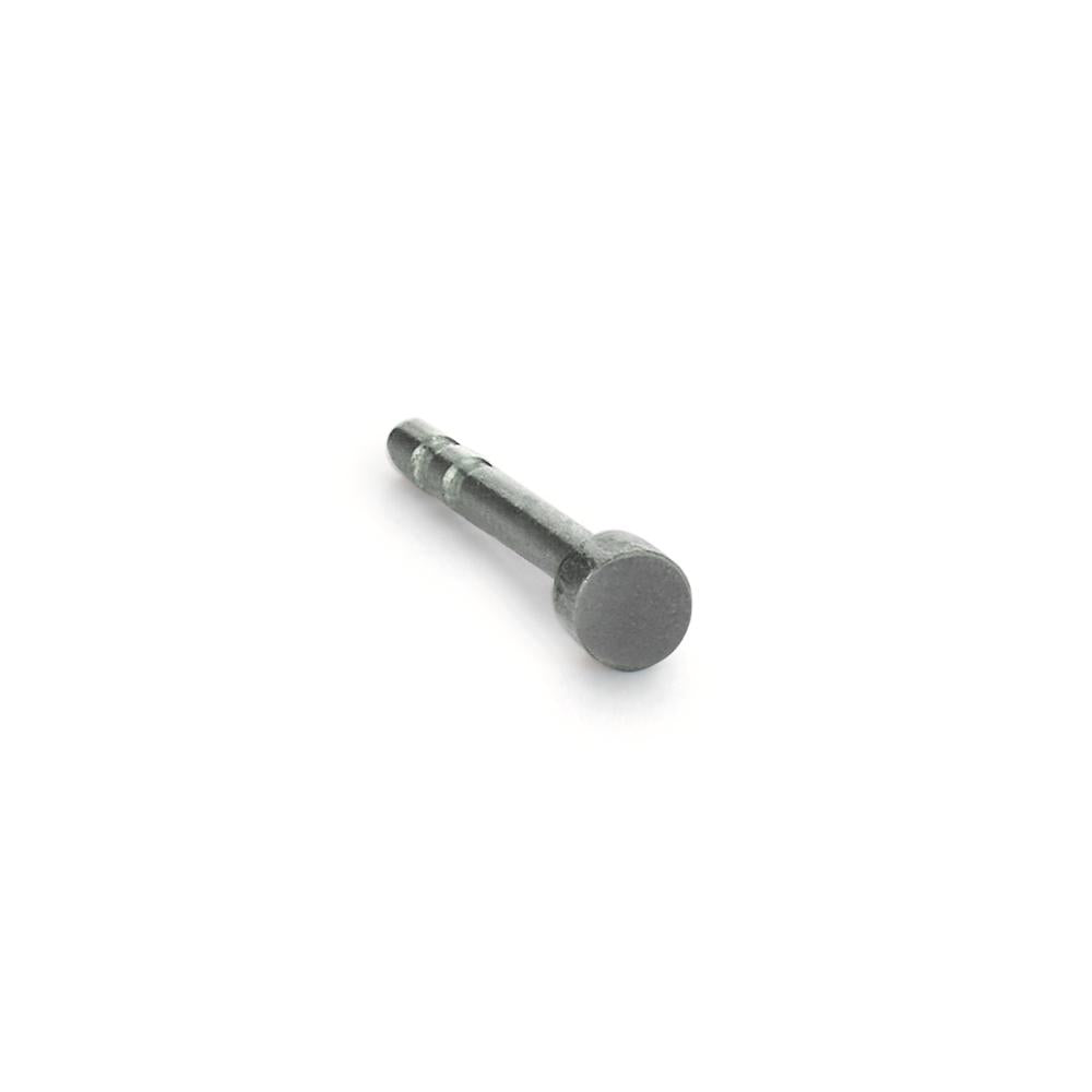 Single stud earring Titanium Ø2 mm