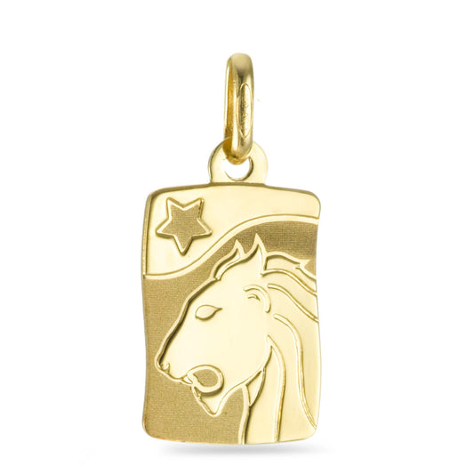 Pendant 18k Yellow Gold Zodiac Sign Leo