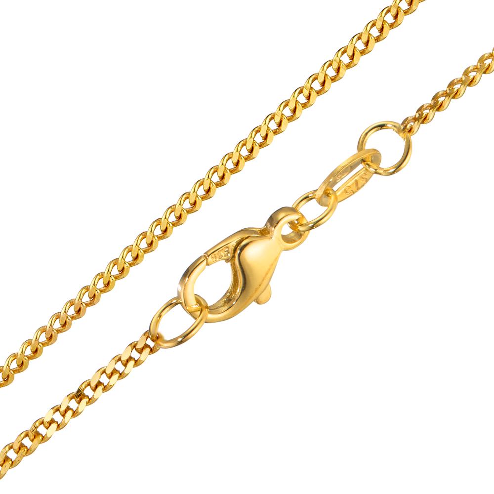 Curb-Necklace 9k Yellow Gold 36 cm