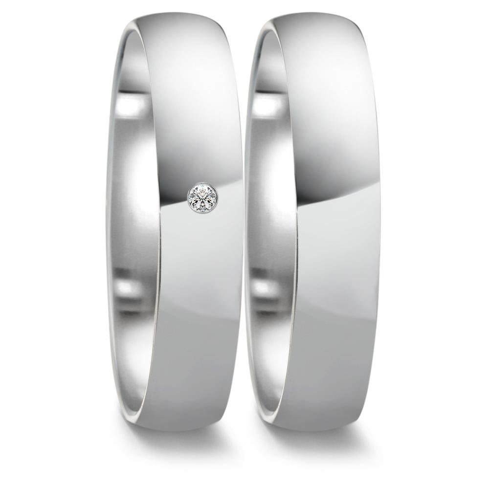 Wedding Ring 18k White Gold