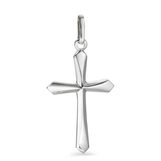 Pendant Silver Rhodium plated Cross