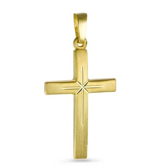 Pendant 18k Yellow Gold Cross