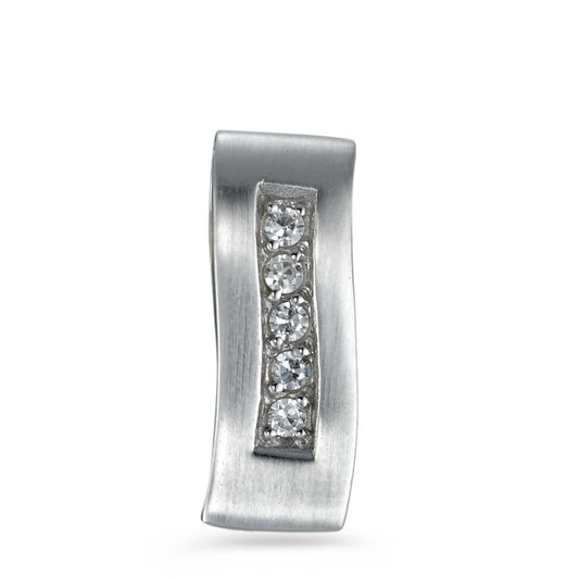 Pendant 18k White Gold Zirconia