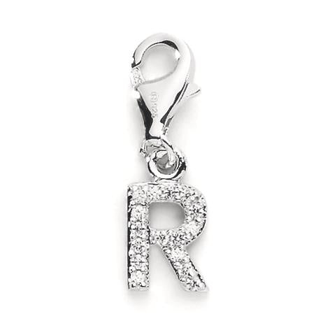 Charms Silver Zirconia 3 Stones