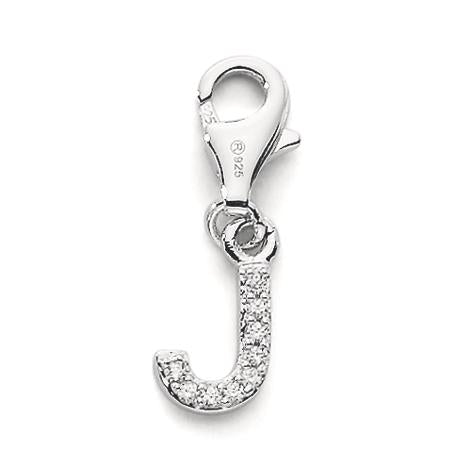 Charms Silver Zirconia 3 Stones