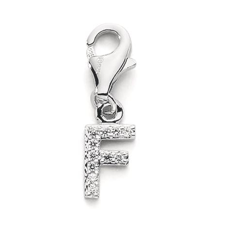 Charms Silver Zirconia 3 Stones