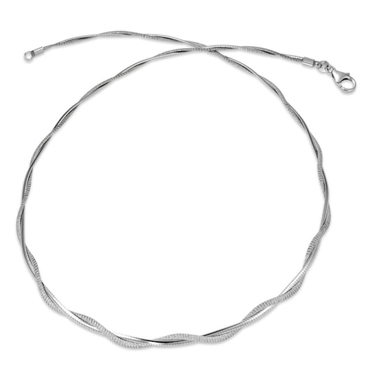 Necklace Silver Rhodium plated 42 cm