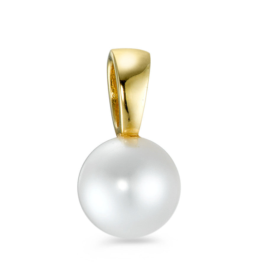 Pendant 18k Yellow Gold Freshwater pearl