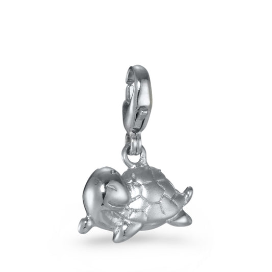 Charms Silver Rhodium plated Tortoise