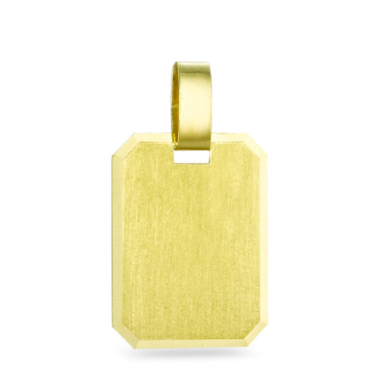 Engravable pendant 9k Yellow Gold