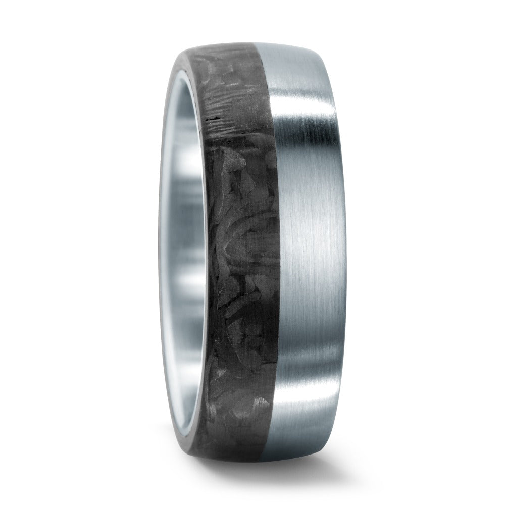 Wedding Ring Stainless steel, Carbon