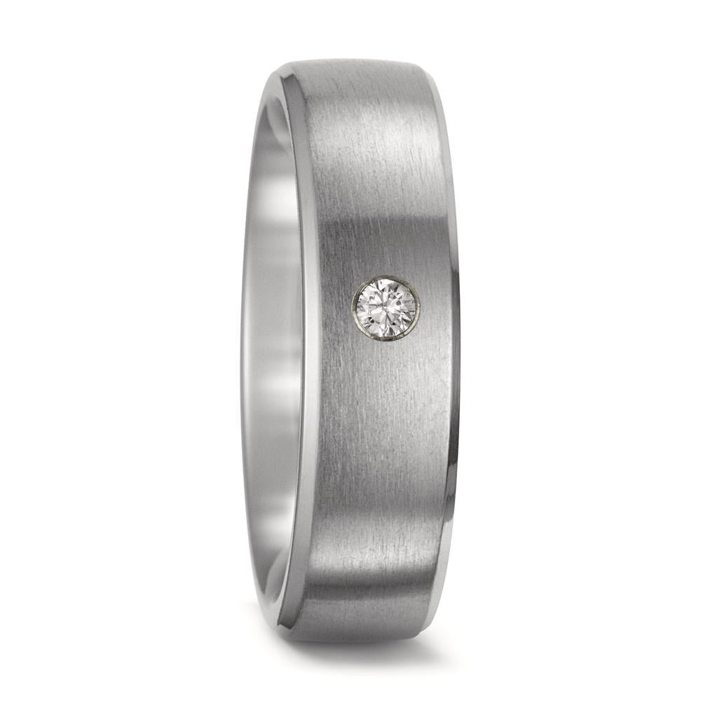 Wedding Ring Titanium Zirconia