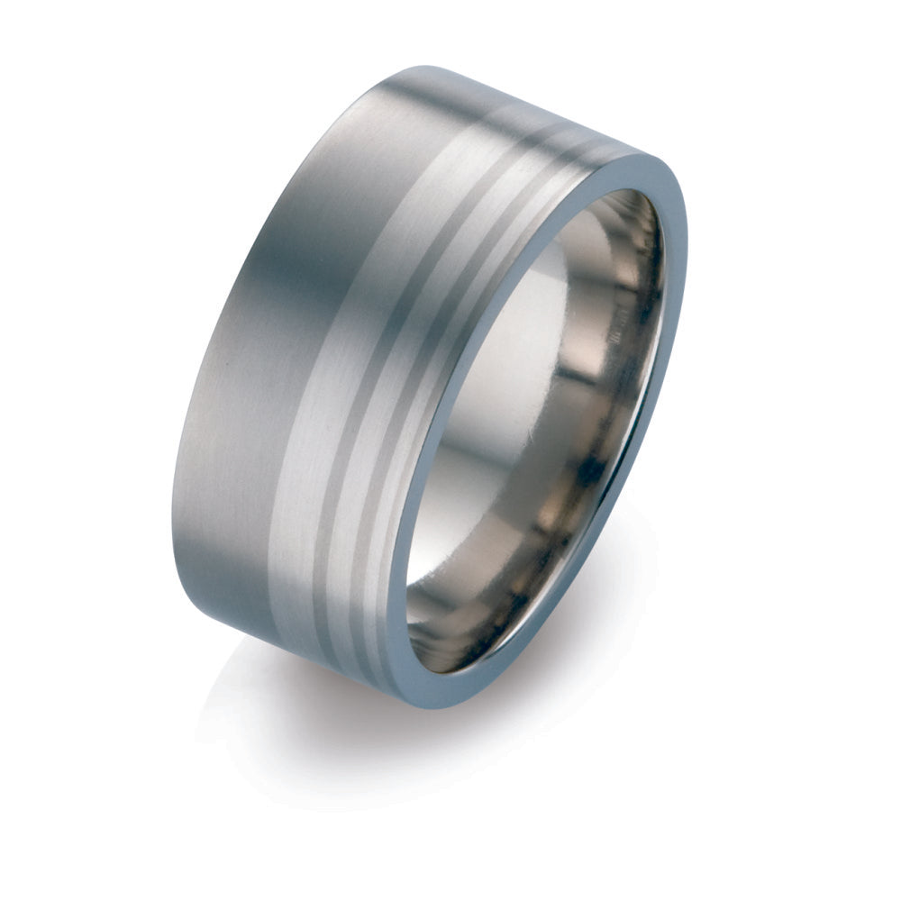 Ring Titanium, Palladium 950