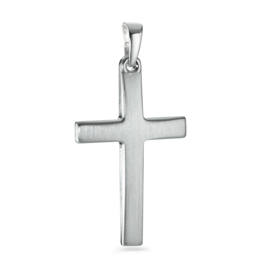 Pendant Silver Rhodium plated Cross