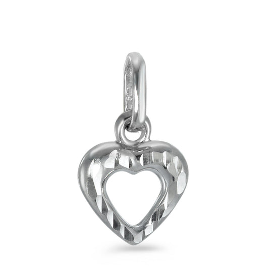 Pendant 18k White Gold Heart