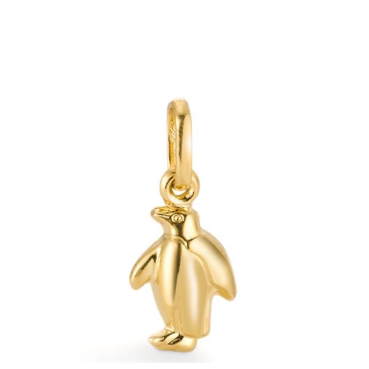 Pendant 18k Yellow Gold Penguin