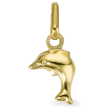 Pendant 9k Yellow Gold Dolphin