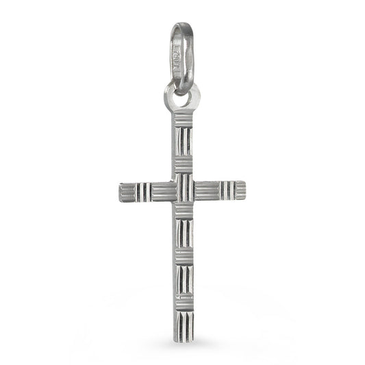 Pendant 18k White Gold Cross