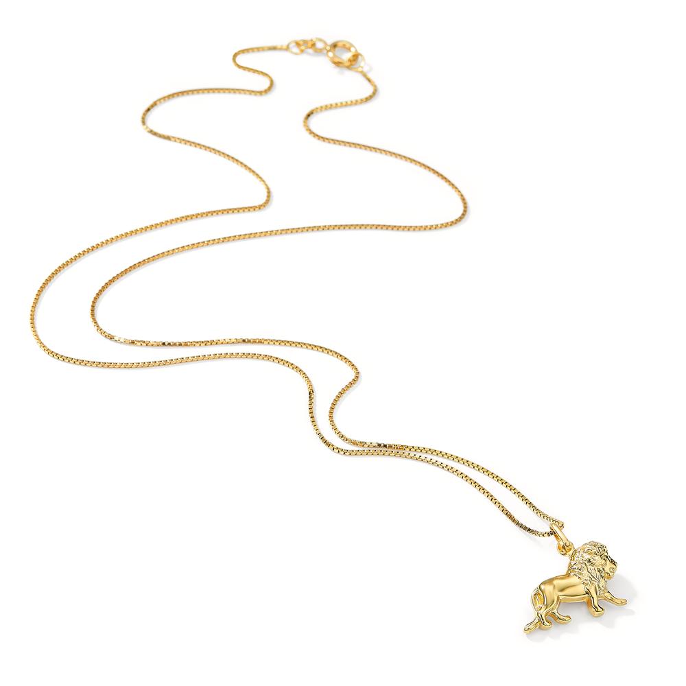 Pendant 18k Yellow Gold Lion