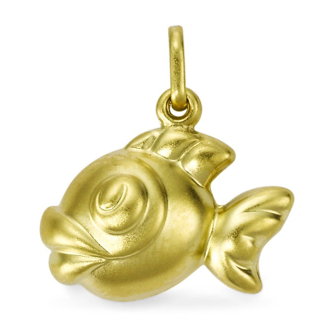 Pendant 9k Yellow Gold Vertebrates