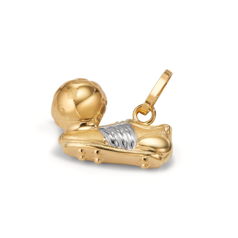 Pendant 9k Yellow Gold Football Ø6 mm