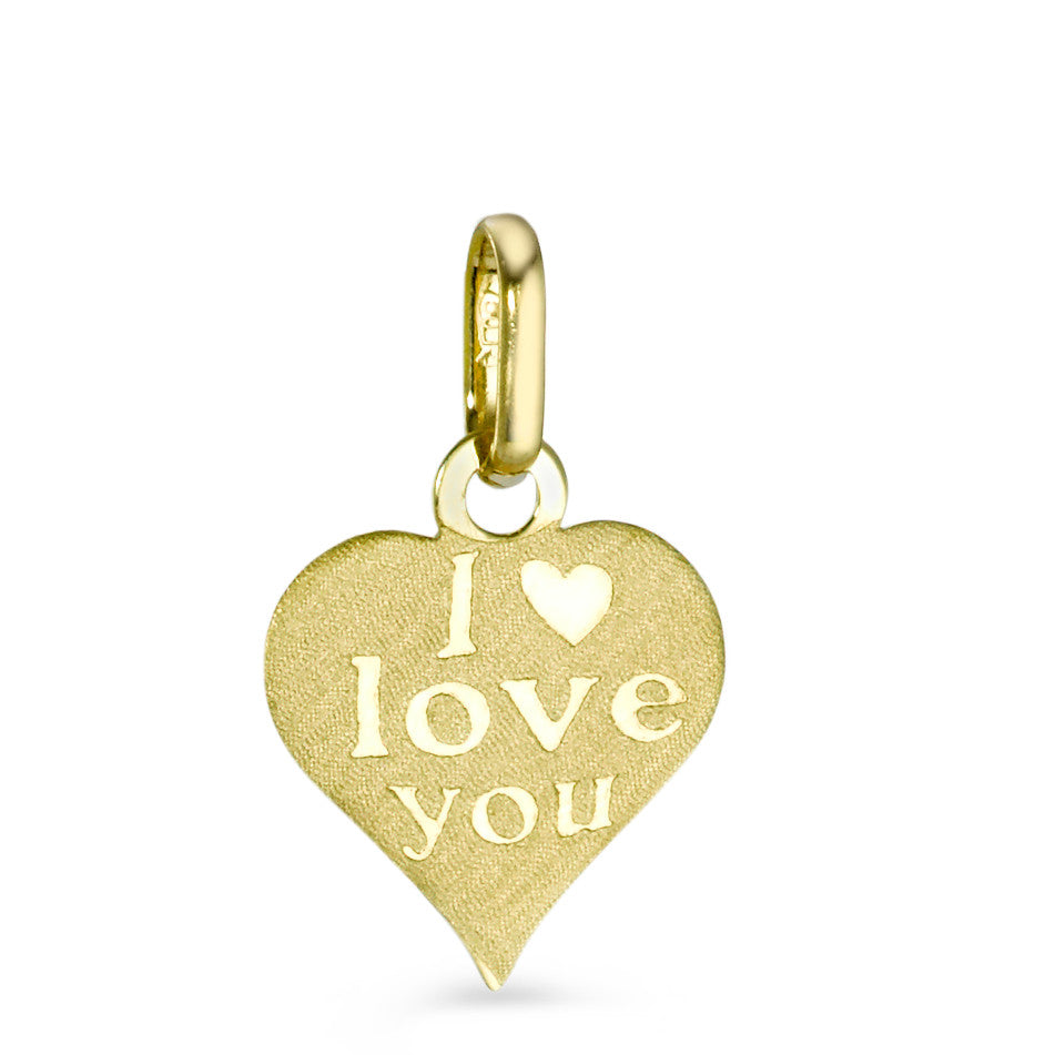 Pendant 9k Yellow Gold Heart