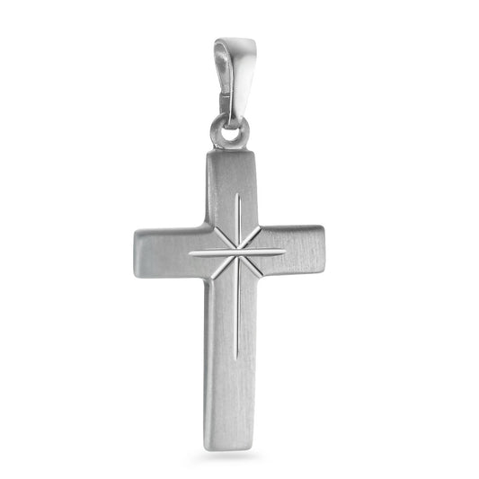 Pendant Silver Rhodium plated Cross