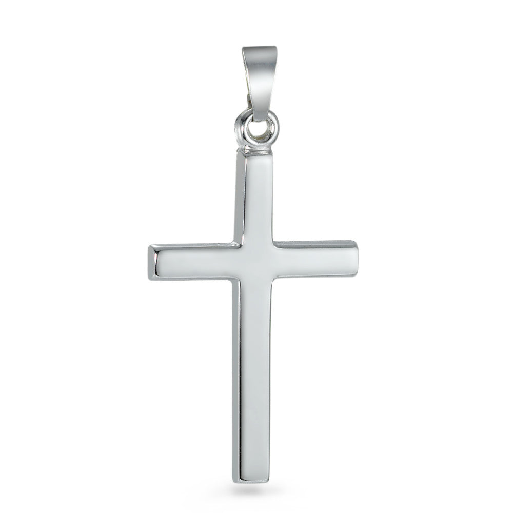 Pendant 18k White Gold Cross