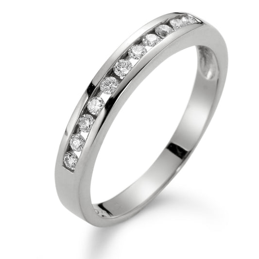 Memory ring 18k White Gold Diamond White, 0.20 ct, 11 Stones, si