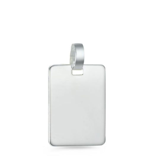 Engravable pendant Silver