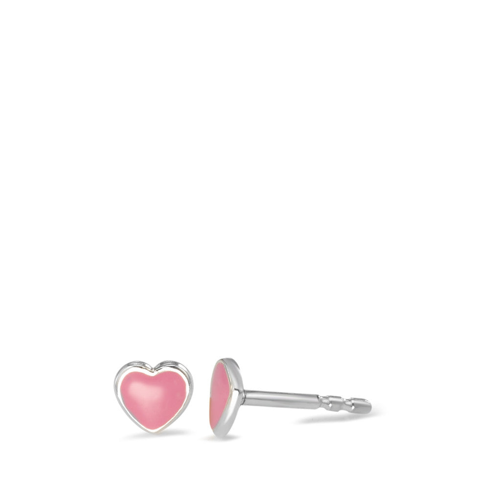 Stud earrings Silver Heart