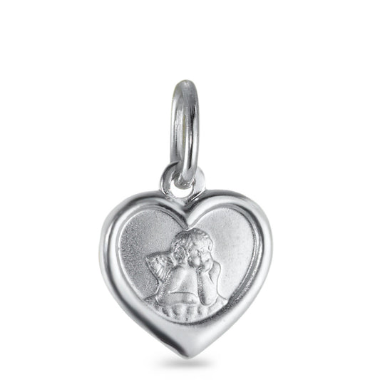 Pendant 18k White Gold Guardian Angel