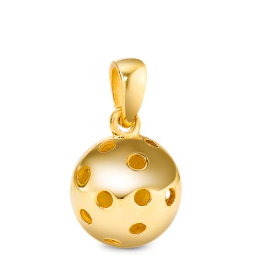 Pendant Silver Gold plated Unihockey