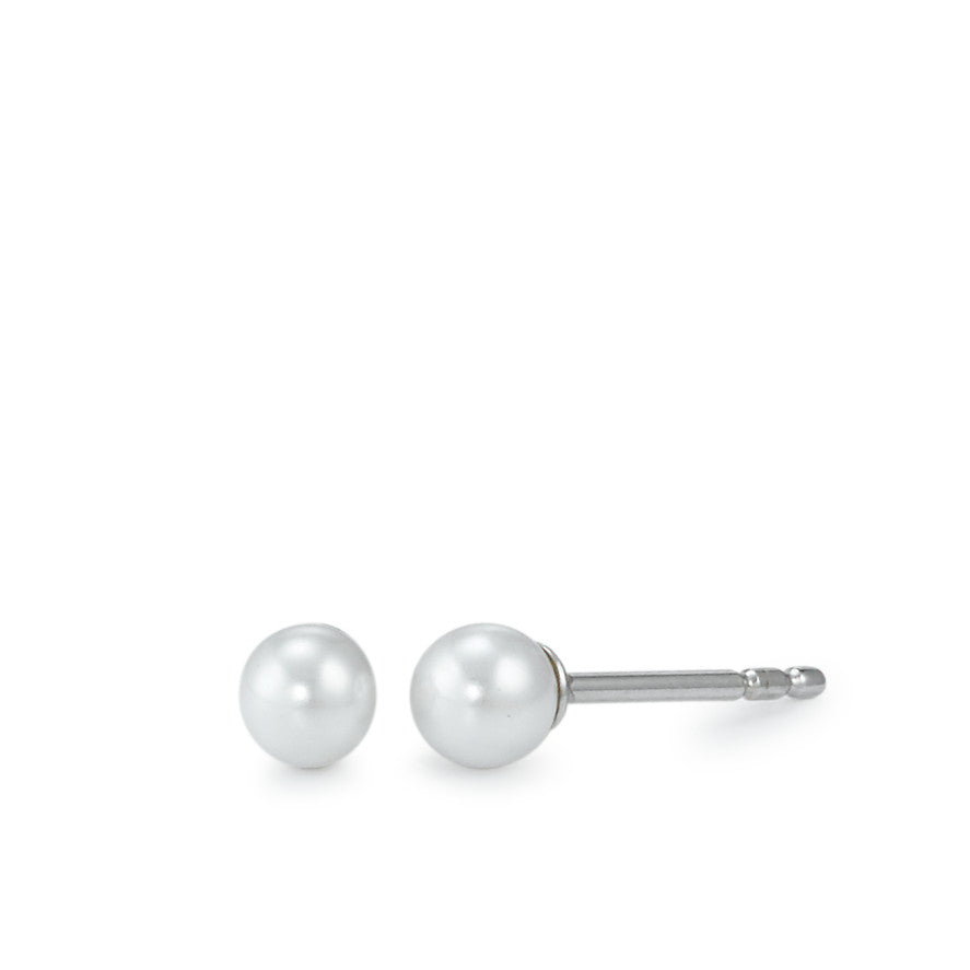 Stud earrings Silver Shining pearls