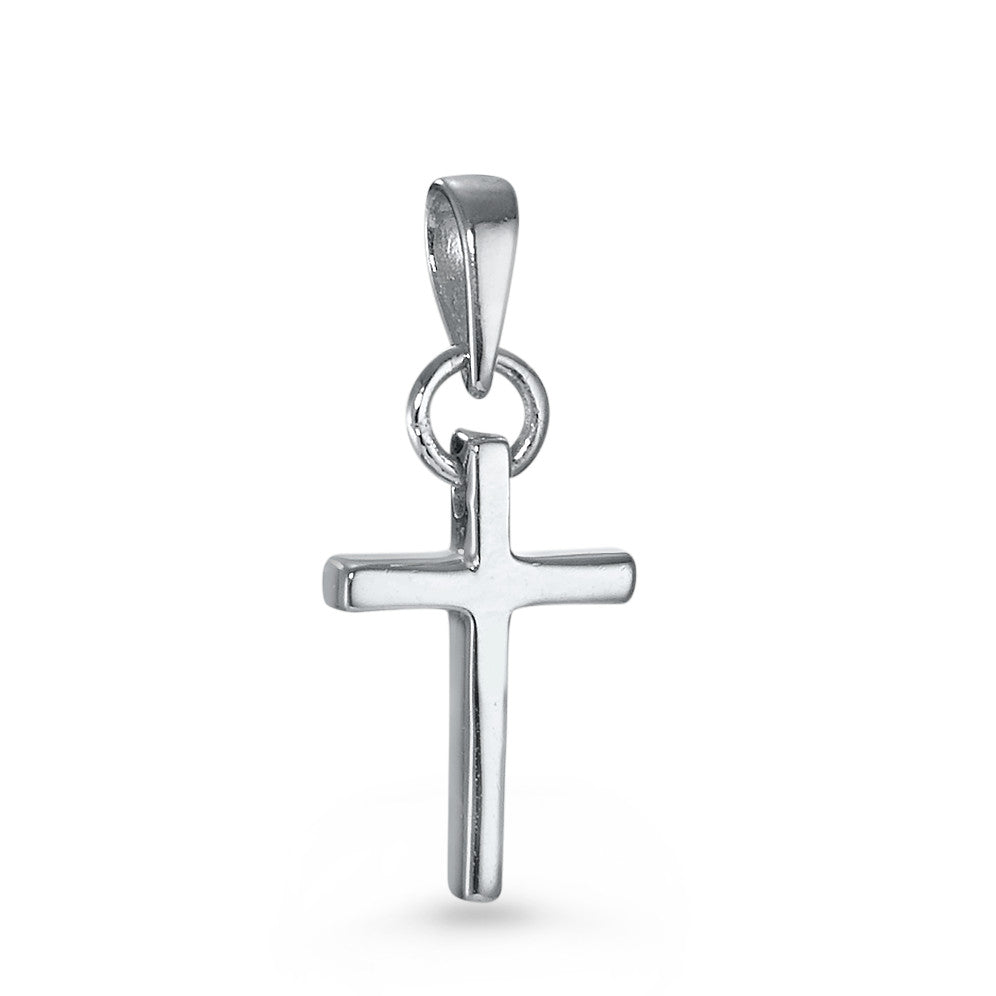 Pendant Silver Rhodium plated Cross