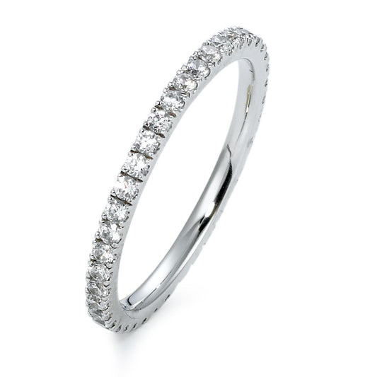 Memory ring Silver Rhodium plated