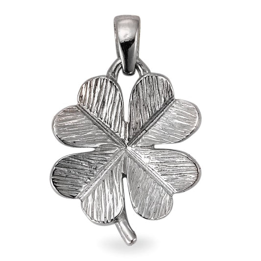 Pendant Silver Rhodium plated Cloverleaf