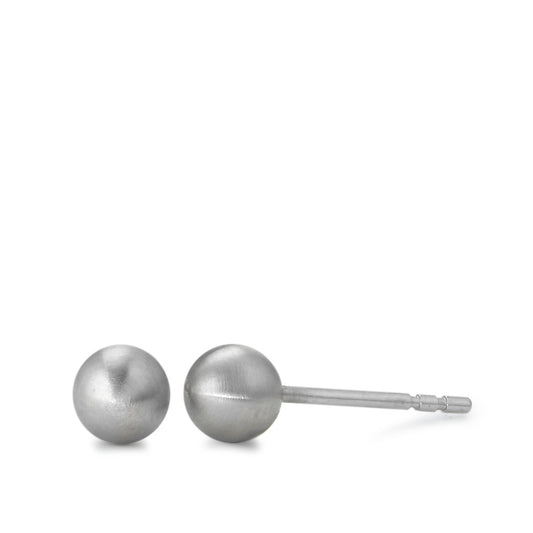 Stud earrings Stainless steel Ø5 mm