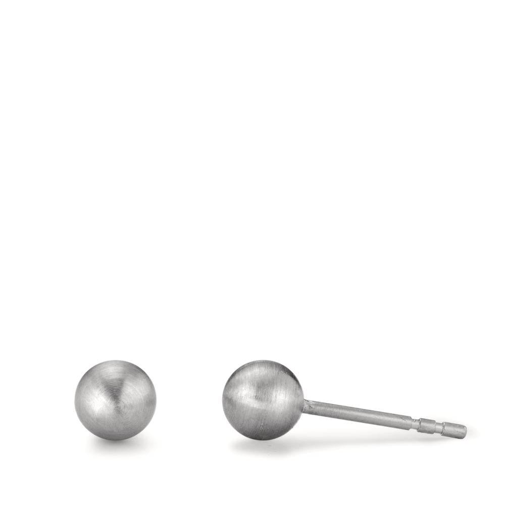 Stud earrings Stainless steel Ø5 mm