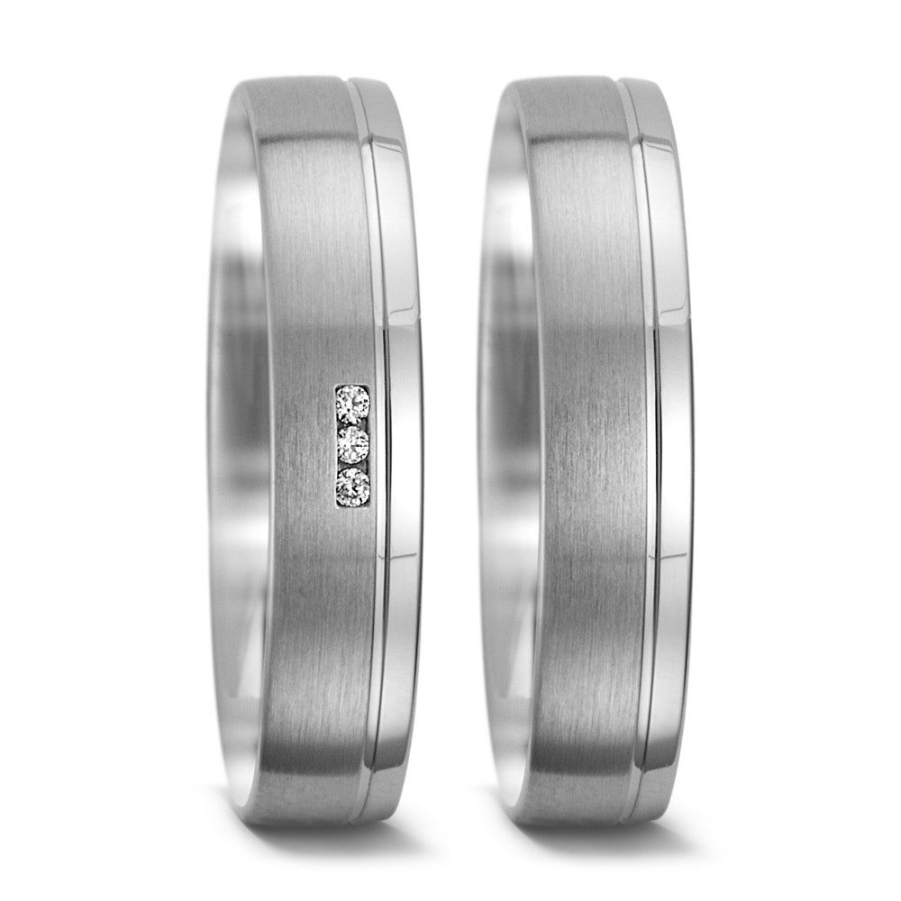 Wedding Ring 18k White Gold