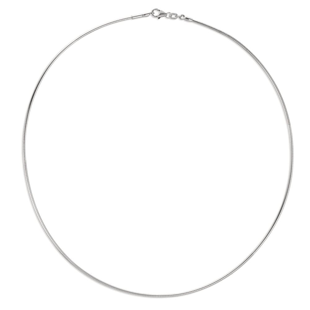 Necklace Silver Rhodium plated 42 cm Ø1.5 mm