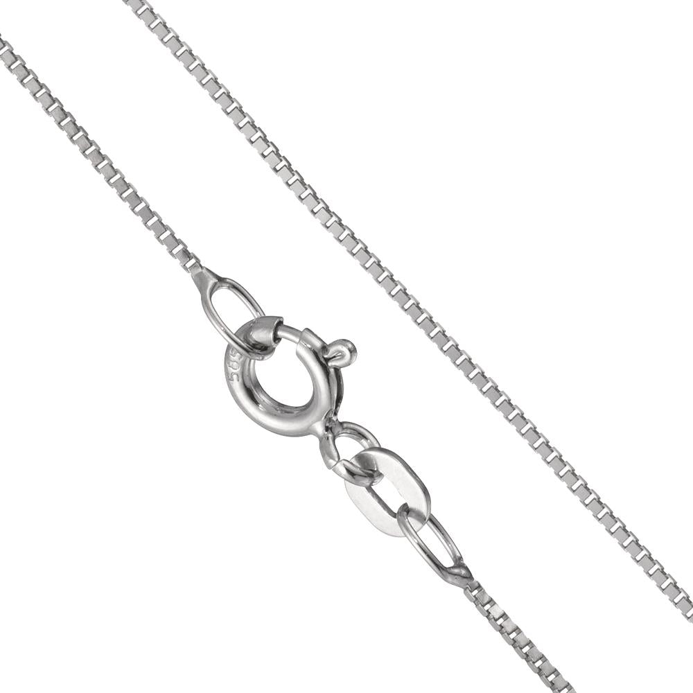 Necklace 14k White Gold 42 cm