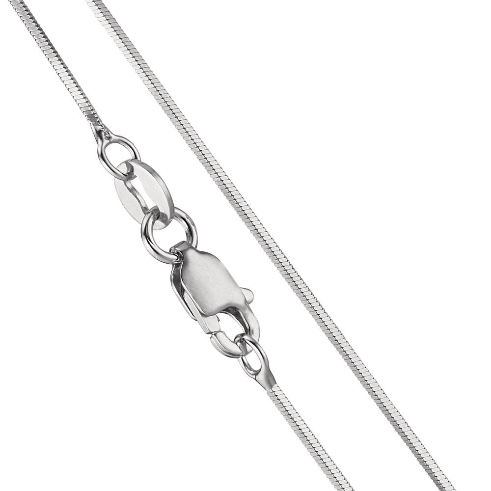 Necklace Silver Rhodium plated 42 cm