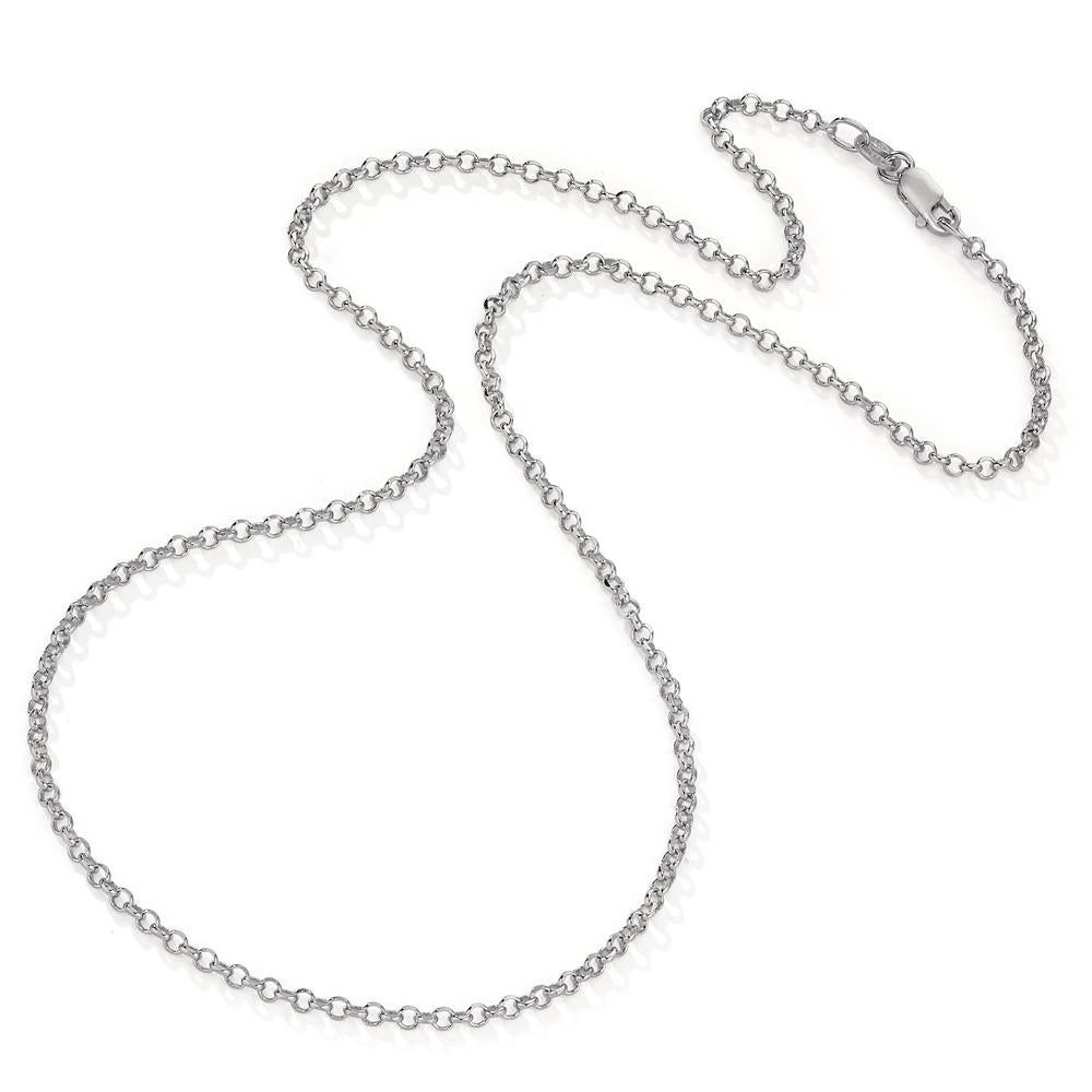 Necklace Silver Rhodium plated 42 cm Ø2.2 mm