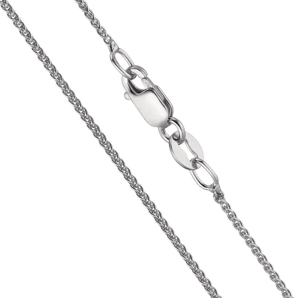 Necklace Silver Rhodium plated 36 cm