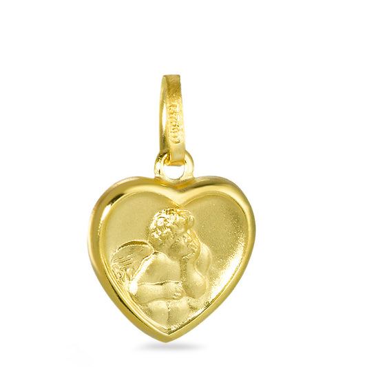 Pendant 9k Yellow Gold Guardian Angel